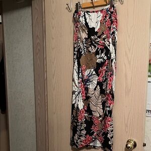 Elegant Floral Women's Pencil Skirt